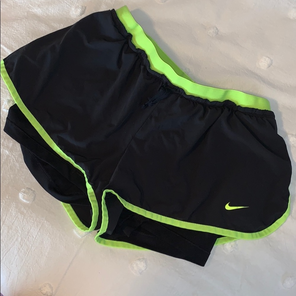 Nike Running Shorts w Attached Compression Liner